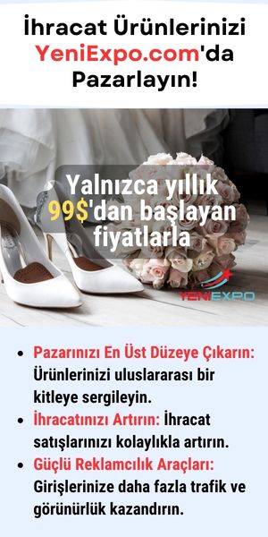 İhracat Ürünlerinizi YeniExpo.com'da Pazarlayın!