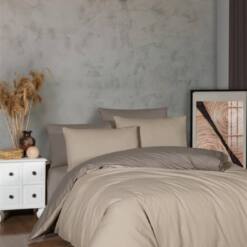 Wholesale Ranforce Double Face Bedding Sets | Turkish Cotton Quality 9 From Turkey cream cappuccino 1676661764.391631