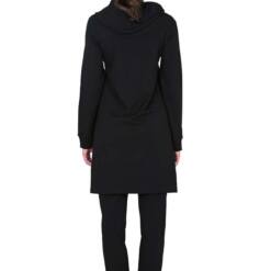 Women Zipper Hooded Black Tunic 10219 - Woman 4 From Turkey kadin fermuarli kapsonlu siyah tunik 1 3c773c