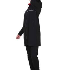 Women Zipper Hooded Black Tunic 10219 - Woman 3 From Turkey kadin fermuarli kapsonlu siyah tunik 1 8d75
