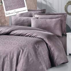luxury duvet set valeria cappuccino premium bedding 422