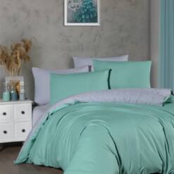 Wholesale Ranforce Double Face Bedding Sets | Turkish Cotton Quality 11 From Turkey mint grey 1676661764.821581