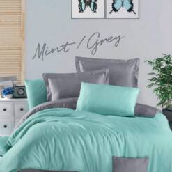 Biancheria da letto grigio menta, comfort premium all'ingrosso 479
