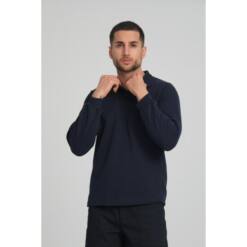 polo collar work sweatshirt durable comfortable 57