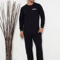 Men'S Pijama Set - Dark Space Likra Combed Cotton 1209Ukl 5 From Turkey t3304 td 1 2