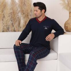 Navy Long Sleeve Male Diamond Set 1167Uy 5 From Turkey t3536 td 1 3