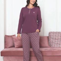 Women'S Pijama Set - Rosedryer Long Sleeves Lycra Cotton 2890Ukl 5 From Turkey t3734 td 1 2