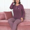 Women'S Pijama Set - Rosedryer Long Sleeves Lycra Cotton 2890Ukl 6 From Turkey t3734 td 1 3