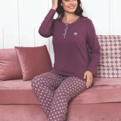 Women'S Pijama Set - Rosedryer Long Sleeves Lycra Cotton 2890Ukl 6 From Turkey t3734 td 1 3