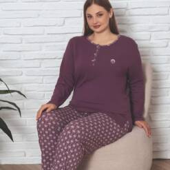 Large Size Female Pijama Set - Rosedrysu Lycra Cotton 2890Ukbl 6 From Turkey t3736 td 1 3