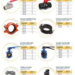 agricultural irrigation fittings durable valves clamps 261
