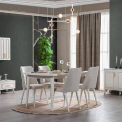 leon dining room set modern elegant furniture collection 32