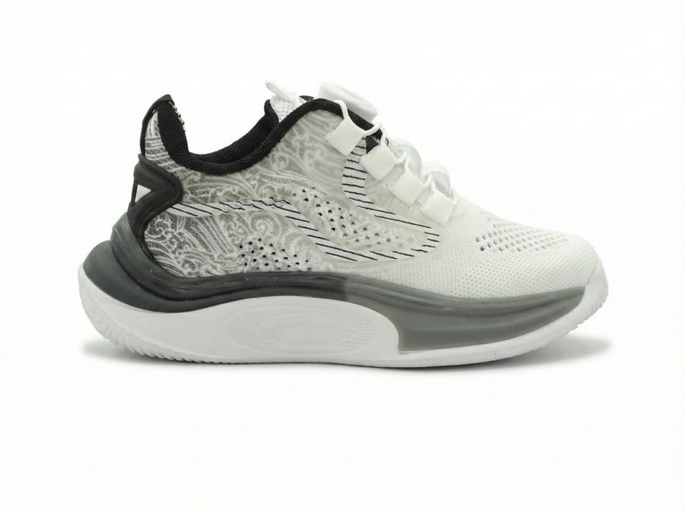 Kids Sport Shoes - Wholesale Quality Sneakers 3 From Turkey Alesiyo Filet Sports White Grey