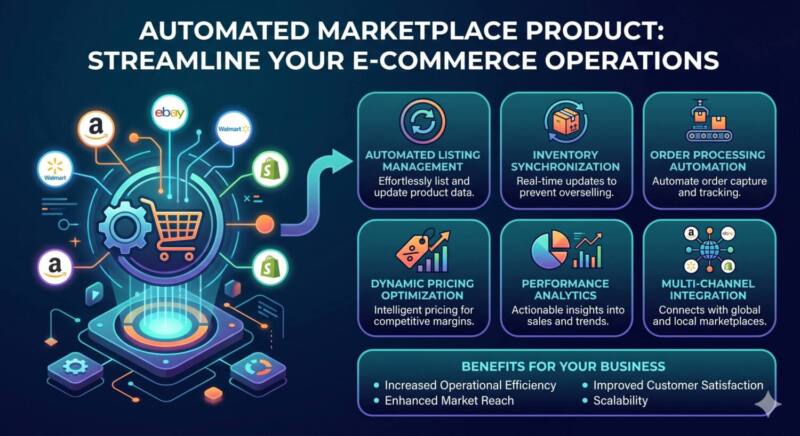 Automated Marketplace Product: Streamline Your E-Commerce Operations From Turkey Automated Product Distribution