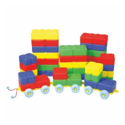 Trolley Brick 40 Pieces by KingKids King Kids Toys BR 7030