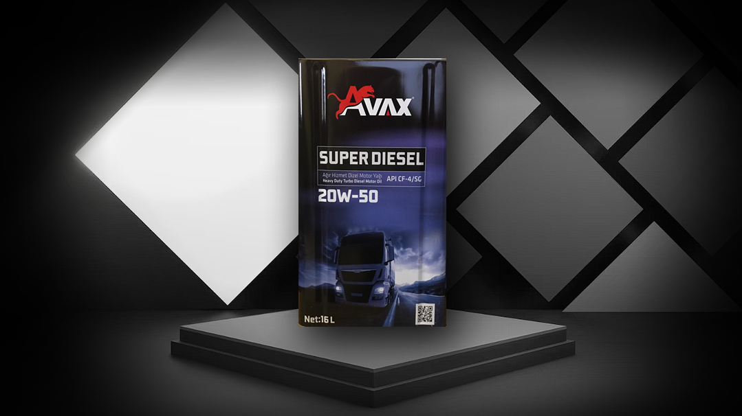 Avax Super Diesel 20W-50: Premium Performance Engine Oil From Turkey avax super diesel 20w 50 premium performance engine oil 53
